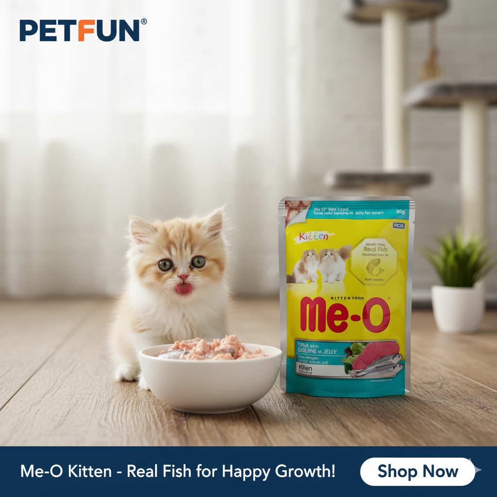 Me-O Tuna with Sardine in Jelly 80g